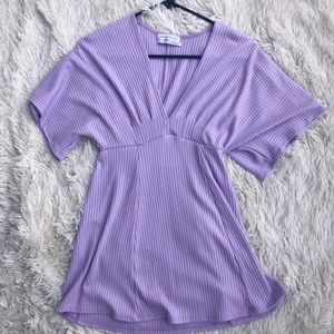 Purple dress from Urban Outfitters